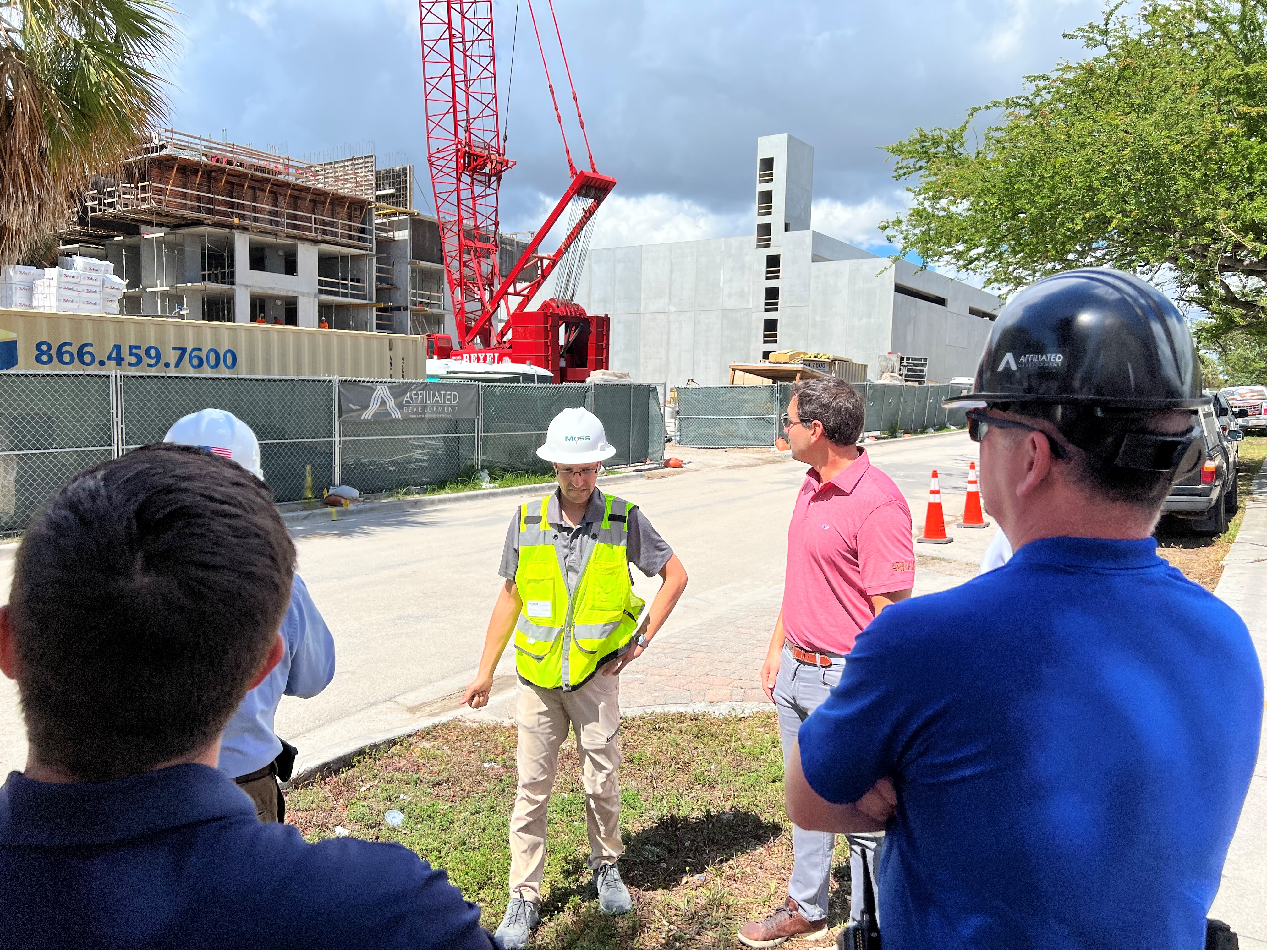 May 13th, 2022: The Board of Trustees toured 'The Grand' in WPB. The Plan has invested in this project which will bring much needed workforce housing to our first responders. The project by Affiliated Development should be complete in March of 2023. Nick Rojo, President of Affiliated led the tour (pictured in red shirt). To learn more please visit: http://affiliateddevelopment.com/properties.