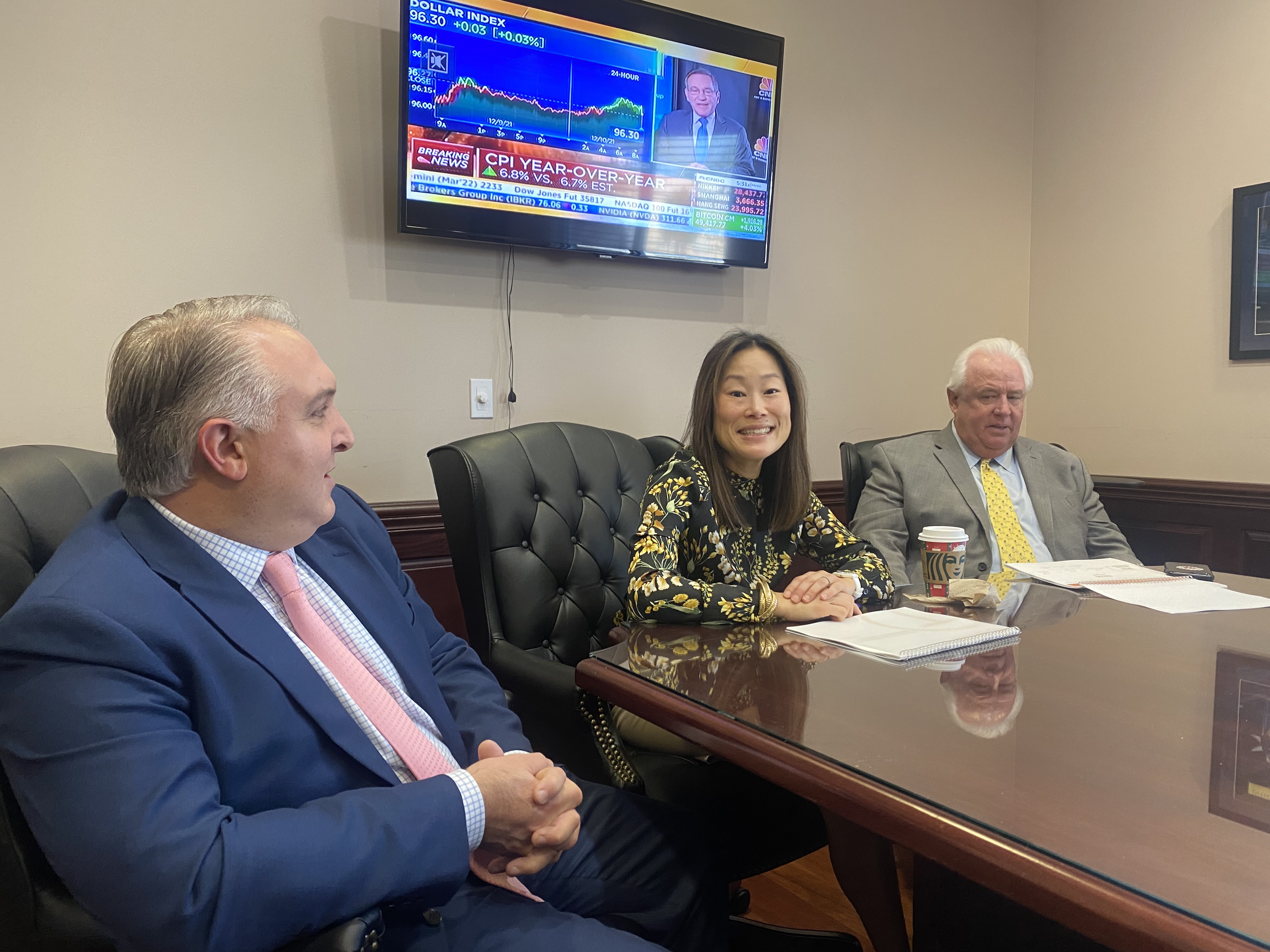 December 10, 2021: The Board of Trustees had the pleasure of receiving a portfolio review from EnTrust Global. Ms. Sophia Mullen was joined by Mr. Mark Guariglia & Mr. Jeffrey Marano to discuss the ETG Co-Invest Opportunities Fund. The Fund committed to a 20 million dollar investment in June of 2020. To date 47% of that commitment has been called and put to work on behalf of the Fund. The Inception to date return  is 16.49% (Net IRR).